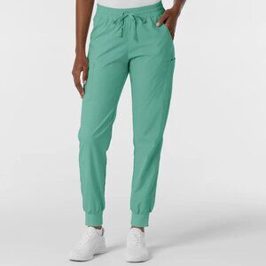 Boundless Women's Jogger Scrub Pant Turquoise LARGE